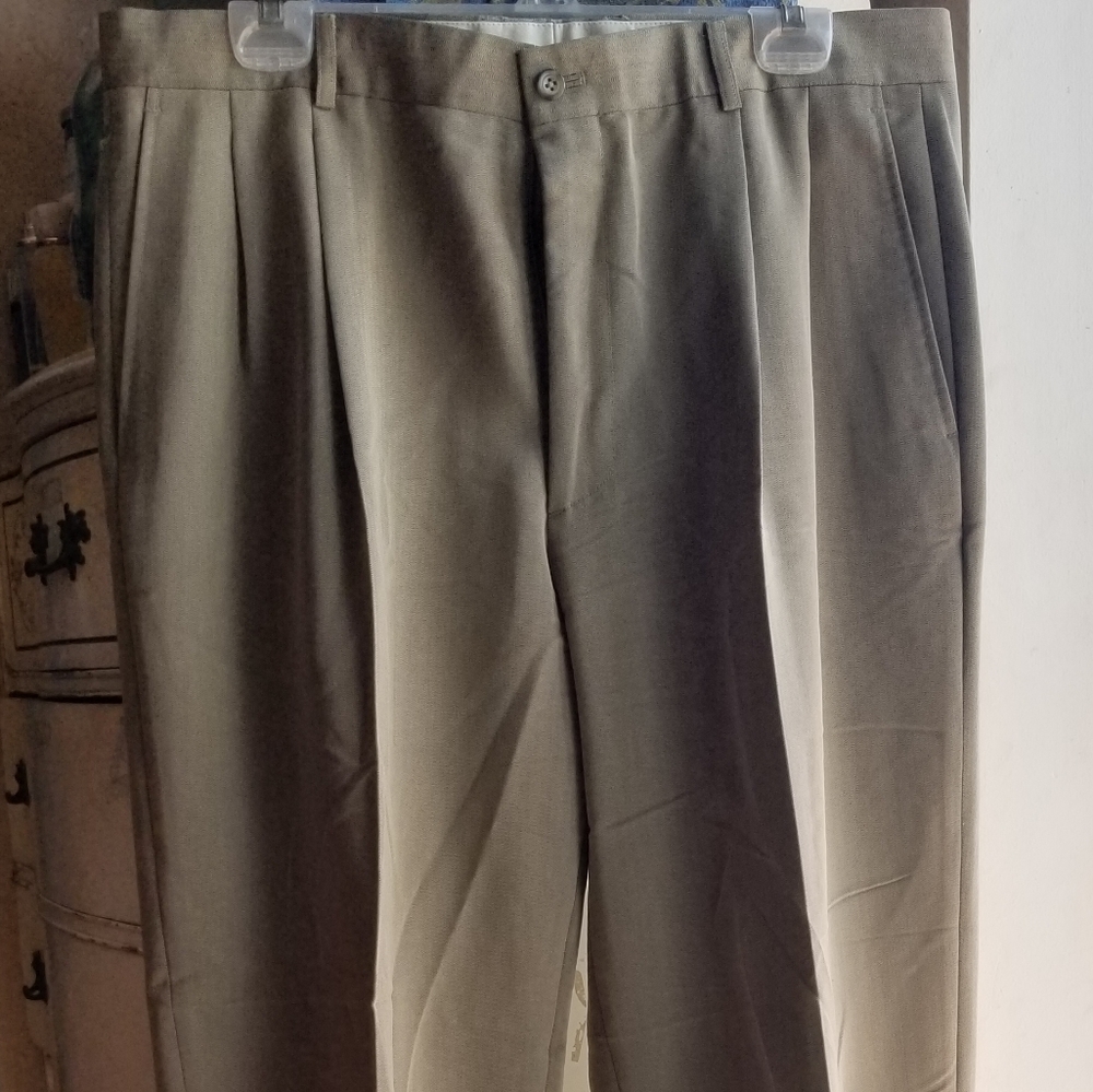 Men's olive dress pants
